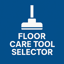 Floor Care Tool Selector